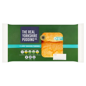 The Real Yorkshire Pudding Co. 4 Gluten Free Yorkshire Puddings | Morrisons