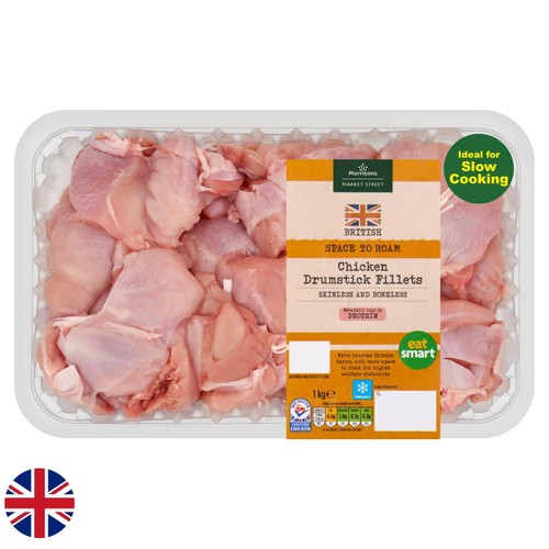 Morrisons British Chicken Drumstick Fillets 1kg