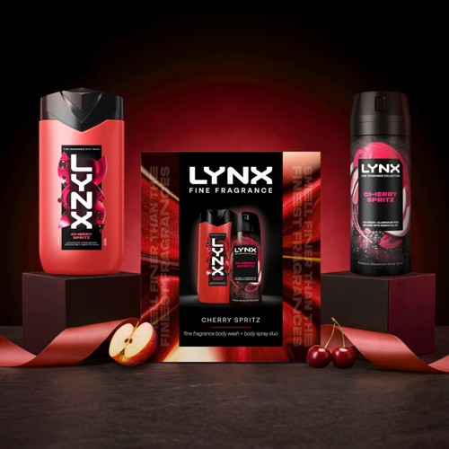 Lynx Fine Fragrance Cherry Spritz Duo Gift Set