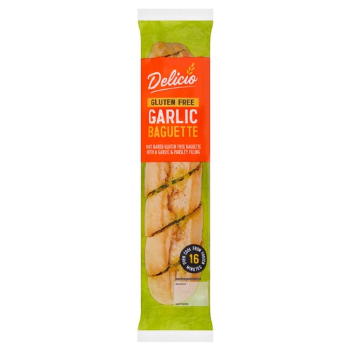 Delicio Gluten Free Garlic Baguette 