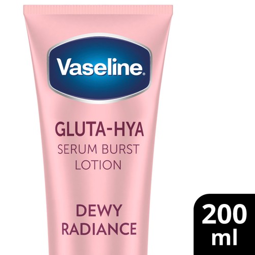 Vaseline Serum Burst Lotion Gluta-Hya Dewy Radiance 200ml