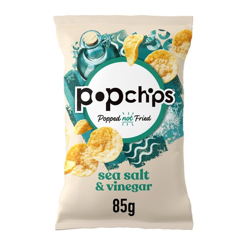 Popchips Sea Salt & Vinegar Sharing Crisps