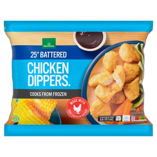 Morrisons 25 Battered Chicken Dippers