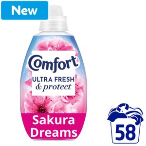 Comfort Ultra Fresh & Protect Fabric Conditioner Coco Fantasy 58 Washes 870ml