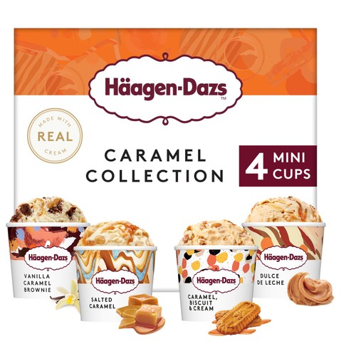 Haagen-Dazs Caramel Collection Minicup Ice Creams