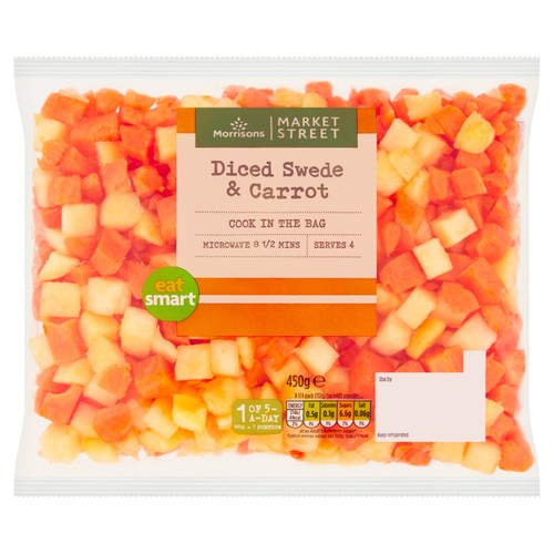 Morrisons diced swede carrot
