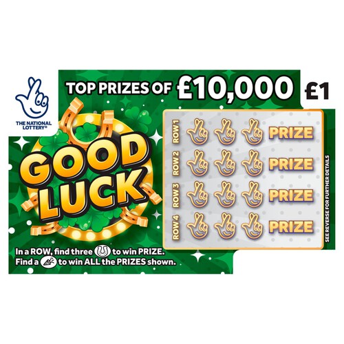 National Lottery Good Luck 