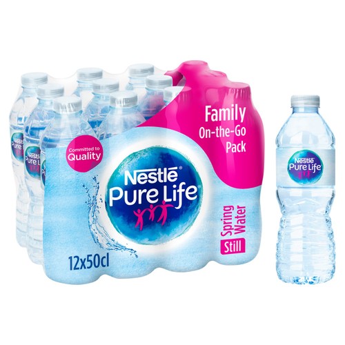 Nestle Pure Life Still Spring Water 12 x 500ml