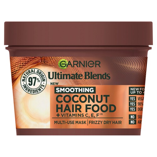  Garnier Ultimate Blends Hair Food Coconut Oil 3 In 1 Hair Mask