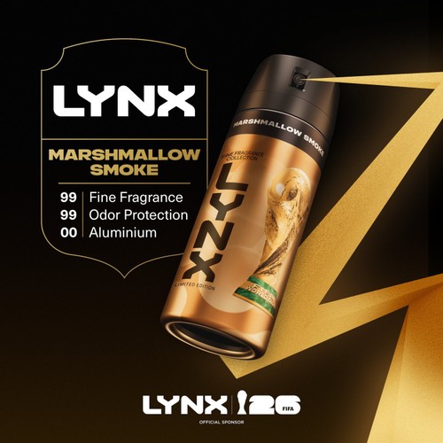 Lynx Body Spray Marshmallow Smoke 
