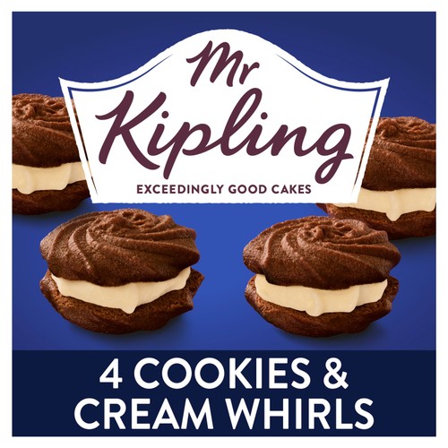 Mr Kipling Cookies & Cream Whirls