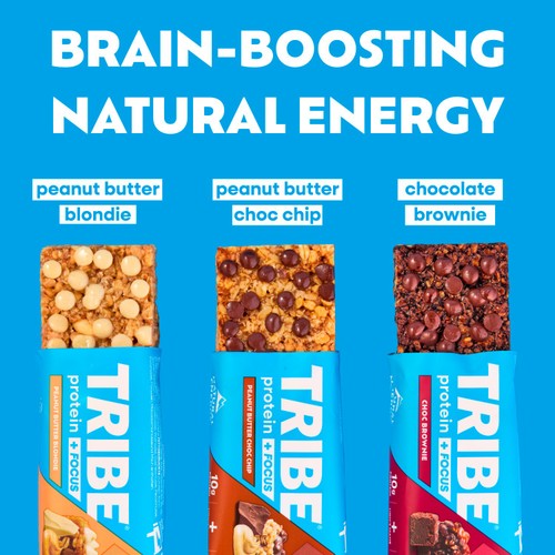 Tribe Protein Focus Chocolate Brownie 60g