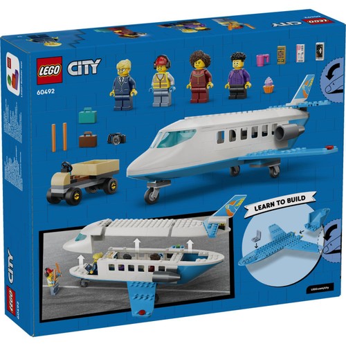 Lego City Great Vehicles Passenger Jet 60492