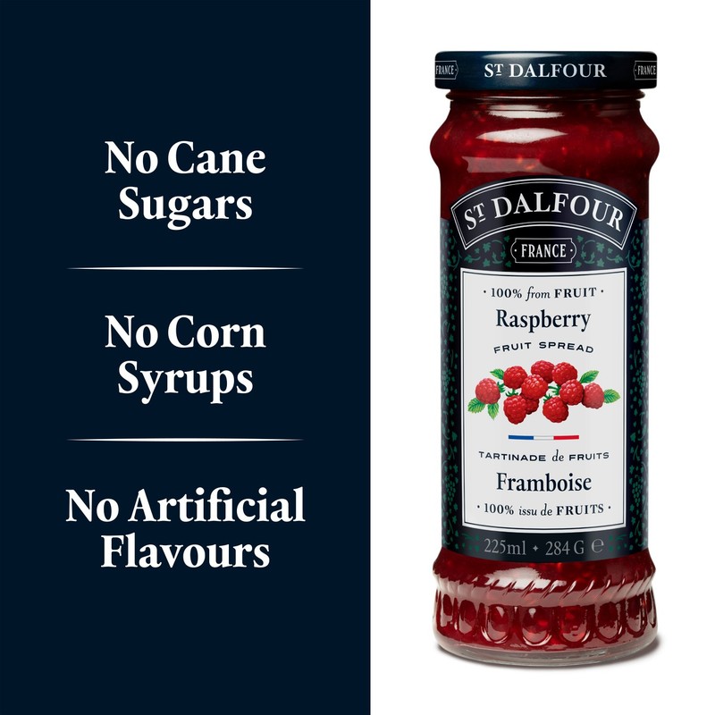 St Dalfour Raspberry Jam 284g - Morrisons Online Groceries & Offers