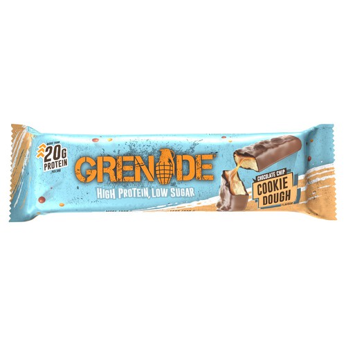 Grenade Protein Bar Chocolate Chip Cookie Dough