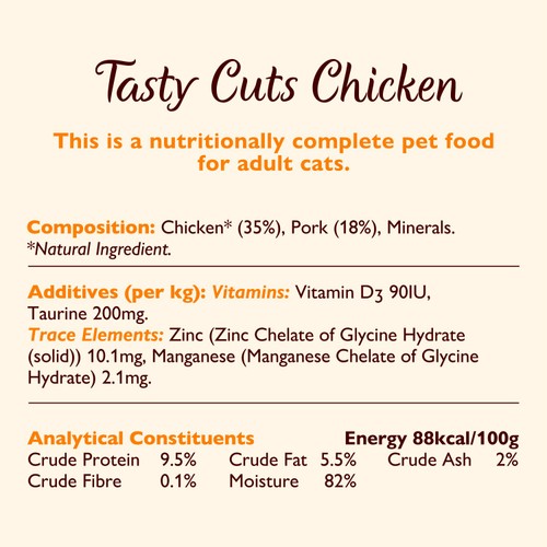 Lily's Kitchen Cat Chicken Tasty Cuts In Gravy