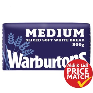 Warburtons Medium White Bread | Morrisons