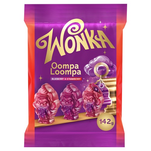 Wonka Blueberry & Strawberry Oompa Loompa Sweets 142g