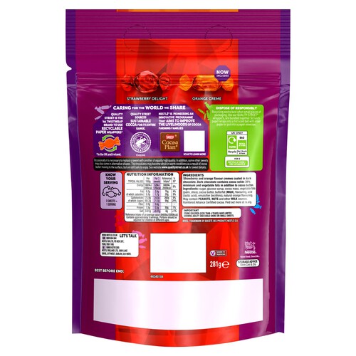 Quality Street Mixed Cremes Pouch 