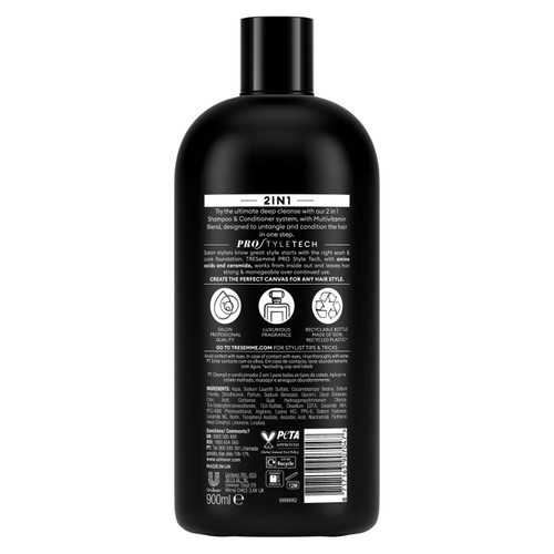 Tresemme Cleanse & Replenish 2 in 1 Shampoo & Conditioner 900ml