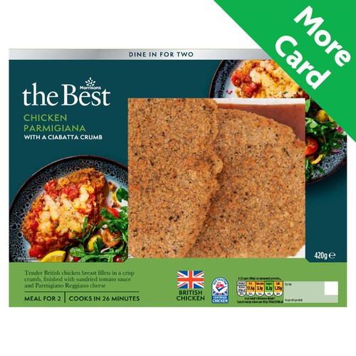 Morrisons The Best Chicken Parmigiana With A Ciabatta Crumb