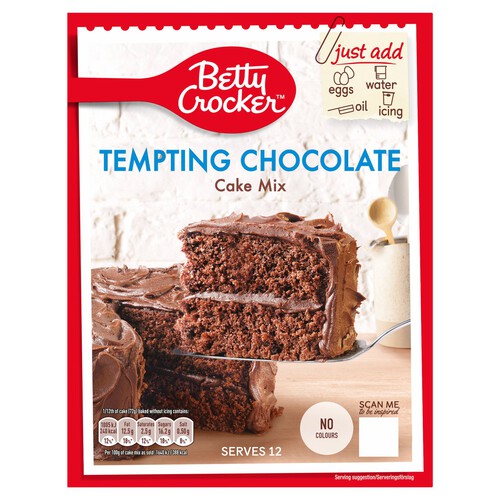 Betty Crocker Tempting Chocolate Cake Mix