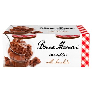 Bonne Maman Chocolate Mousse Dessert 2x70g