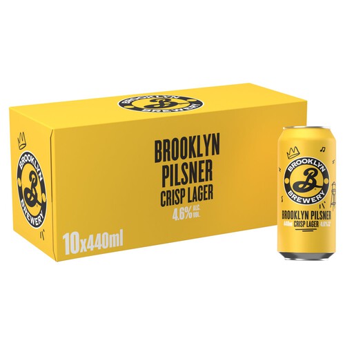 Brooklyn Pilsner Lager Beer Cans 