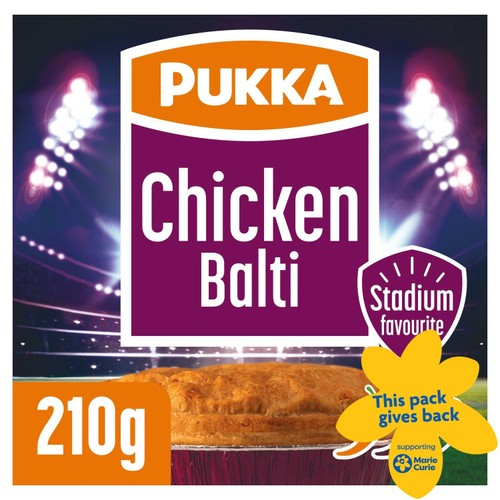 Pukka Chicken Balti Pie