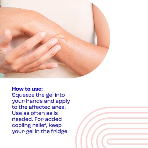 E45 Itch Relief Gel For Dry, Itchy And Irritated Skin 100ml