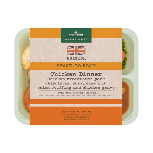 Morrisons Ready To Cook Chicken Roast Dinner 400g