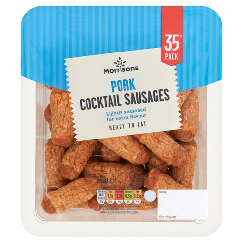 Morrisons pork cocktail sausages