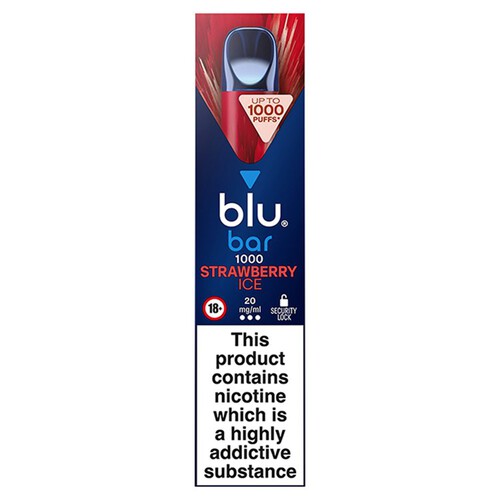 Blu Bar 1000 Strawberry Ice 20mg