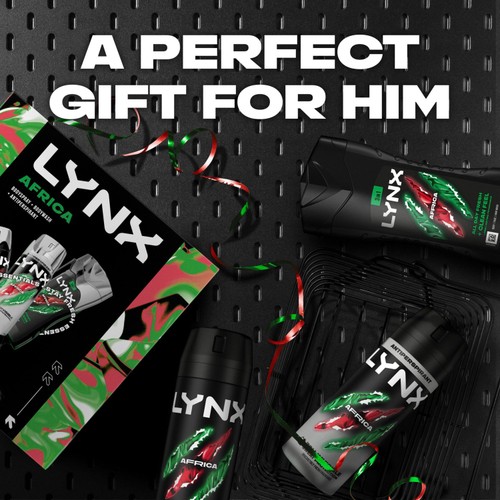 Lynx Trio Africa Gift Set