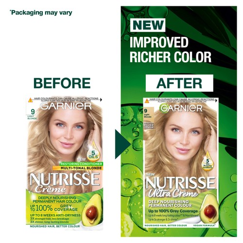  Nutrisse Light Blonde 9