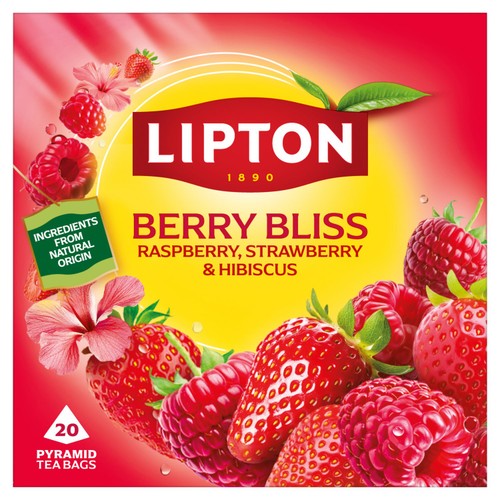 Lipton Fruit & Herbal Berry Bliss 20 Tea Bags