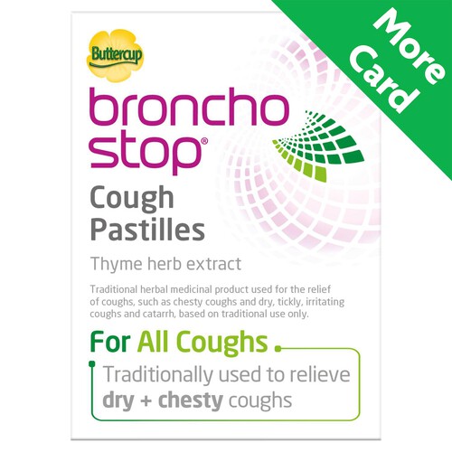 Bronchostop Cough Pastilles - 10 On-the-Go Cough Pastilles