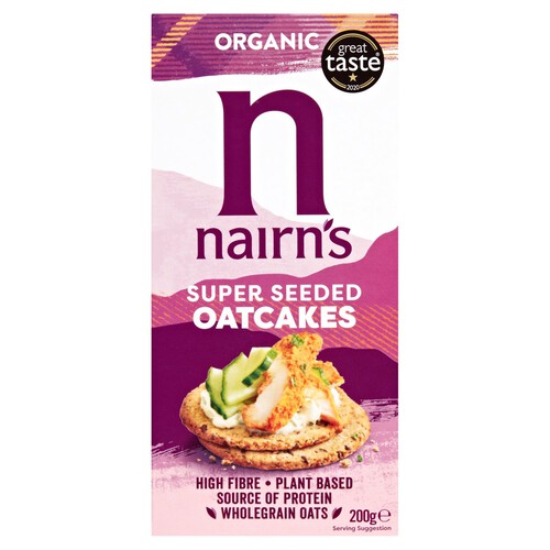 Nairns Superseeded Organic Oatcakes 