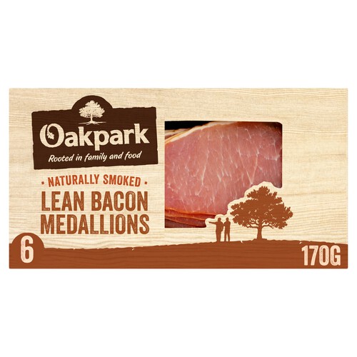 Oakpark Smoked Bacon Medallions 6 Pack