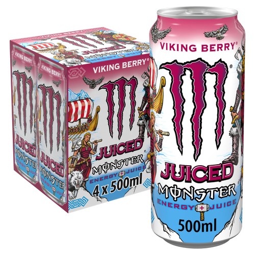 Monster Viking Berry 4X500 ML