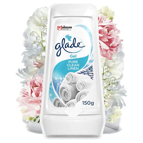 Glade Solid Gel Clean Linen Air Freshener