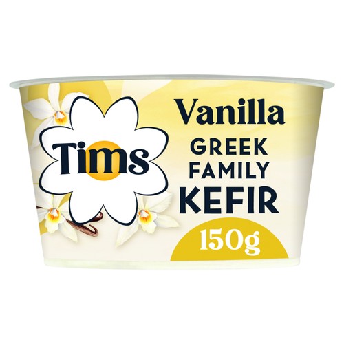Tims Dairy Vanilla Kefir Greek Style Yogurt 
