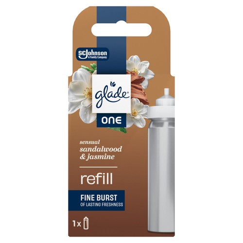 Glade One Single Refill Sensual Sandalwood & Jasmine 13Ml
