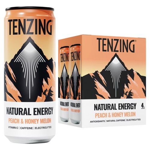 Tenzing Natural Energy Peach & Honey Melon