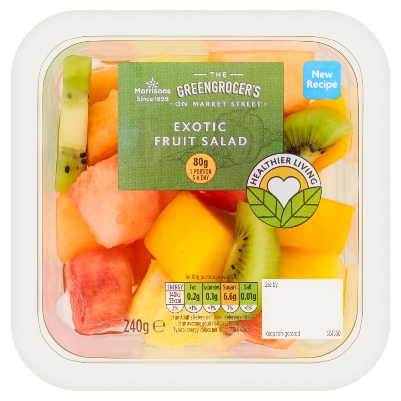 Morrisons Exotic Fruit Salad 240g