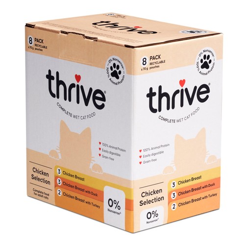 Thrive Pouch Meat 8 X 70G