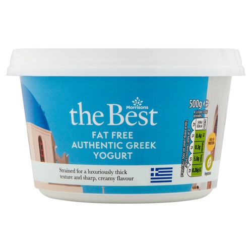 Morrisons The Best Greek Yogurt 0% Fat