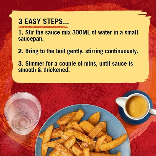Schwartz Curry Sauce For Chips Mix