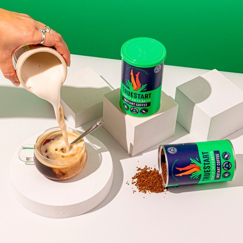 Truestart Coffee Lightly Caffeinated Instant Coffee 