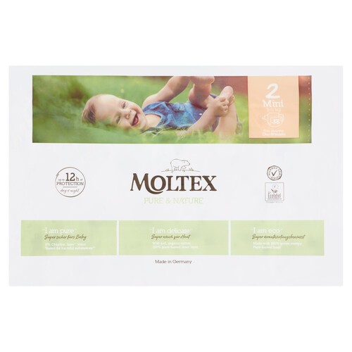 Moltex Pure & Nature Nappies Size 2 Mini 